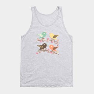 Four birds Tank Top